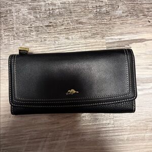 Roots Leather Wallet NWOT